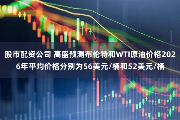 股市配资公司 高盛预测布伦特和WTI原油价格2026年平均价格分别为56美元/桶和52美元/桶